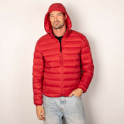 Chamarra  Para Hombre Packable Con Gorro