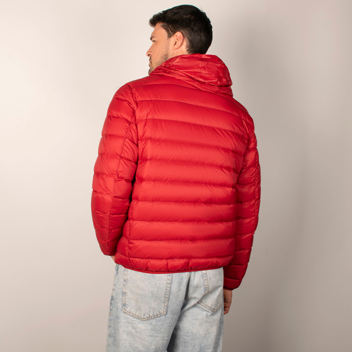 Chamarra  Para Hombre Packable Con Gorro