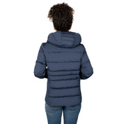 Chamarra Capitonada Gorro Ajustable Mujer