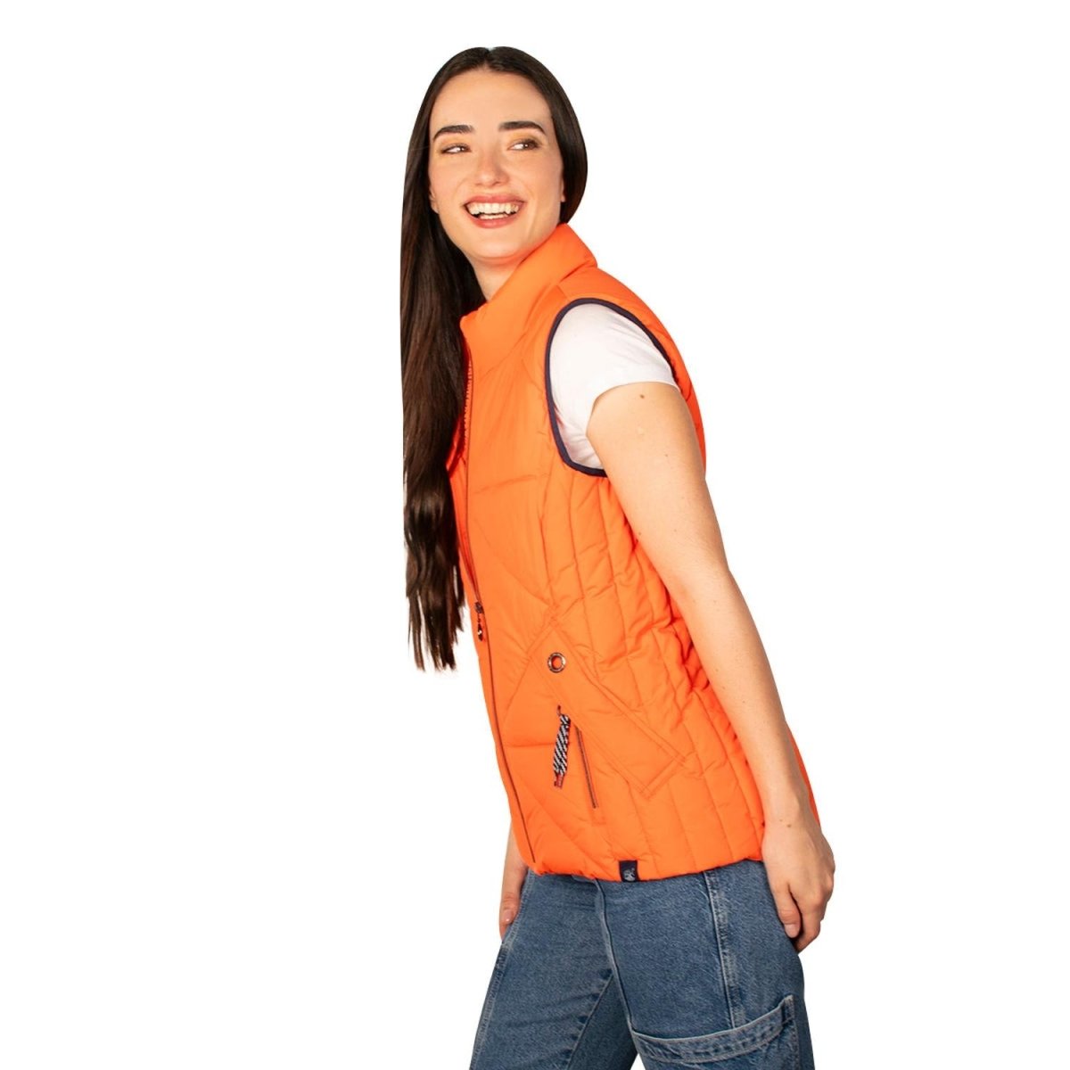 Chaleco Capitonado Con Bie Greenlander Mujer - Greenlander