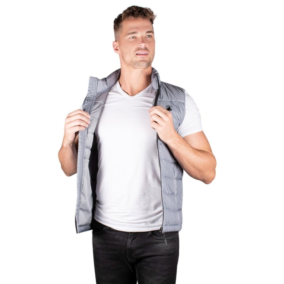 Chaleco Capitonado De Pluma Hombre - Greenlander