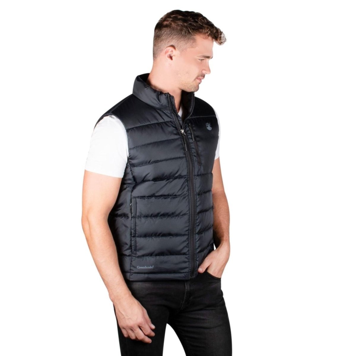 Chaleco Capitonado De Pluma Hombre - Greenlander