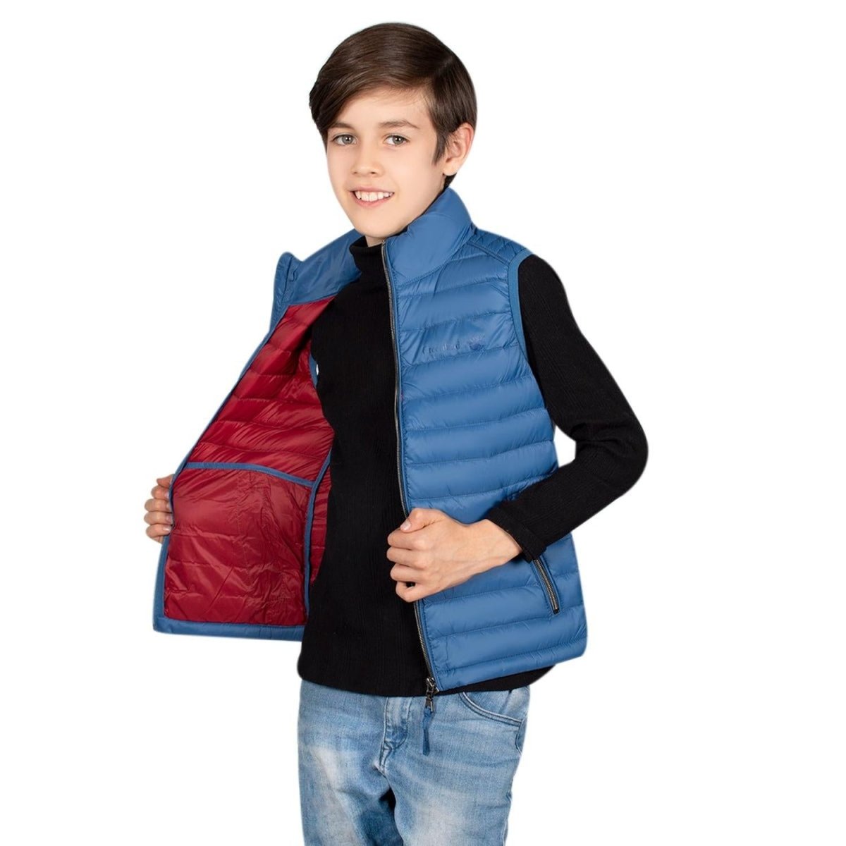 Chaleco Capitonado De Pluma Ligera Niño - Greenlander