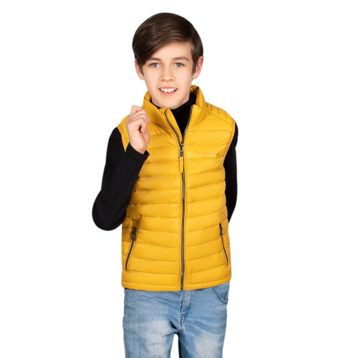 Chaleco Capitonado De Pluma Ligera Niño - Greenlander