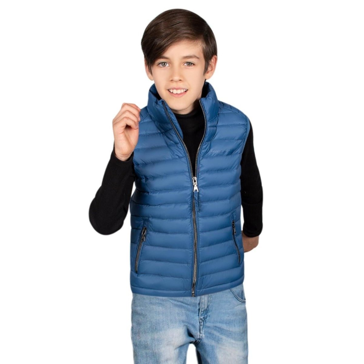 Chaleco Capitonado De Pluma Ligera Niño - Greenlander