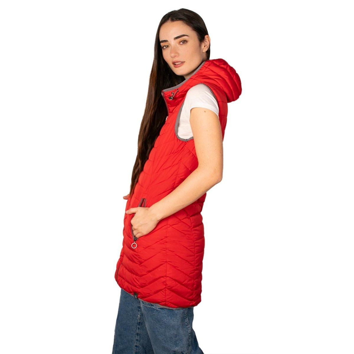 Chaleco Capitonado Doble Vista para Mujer - Greenlander