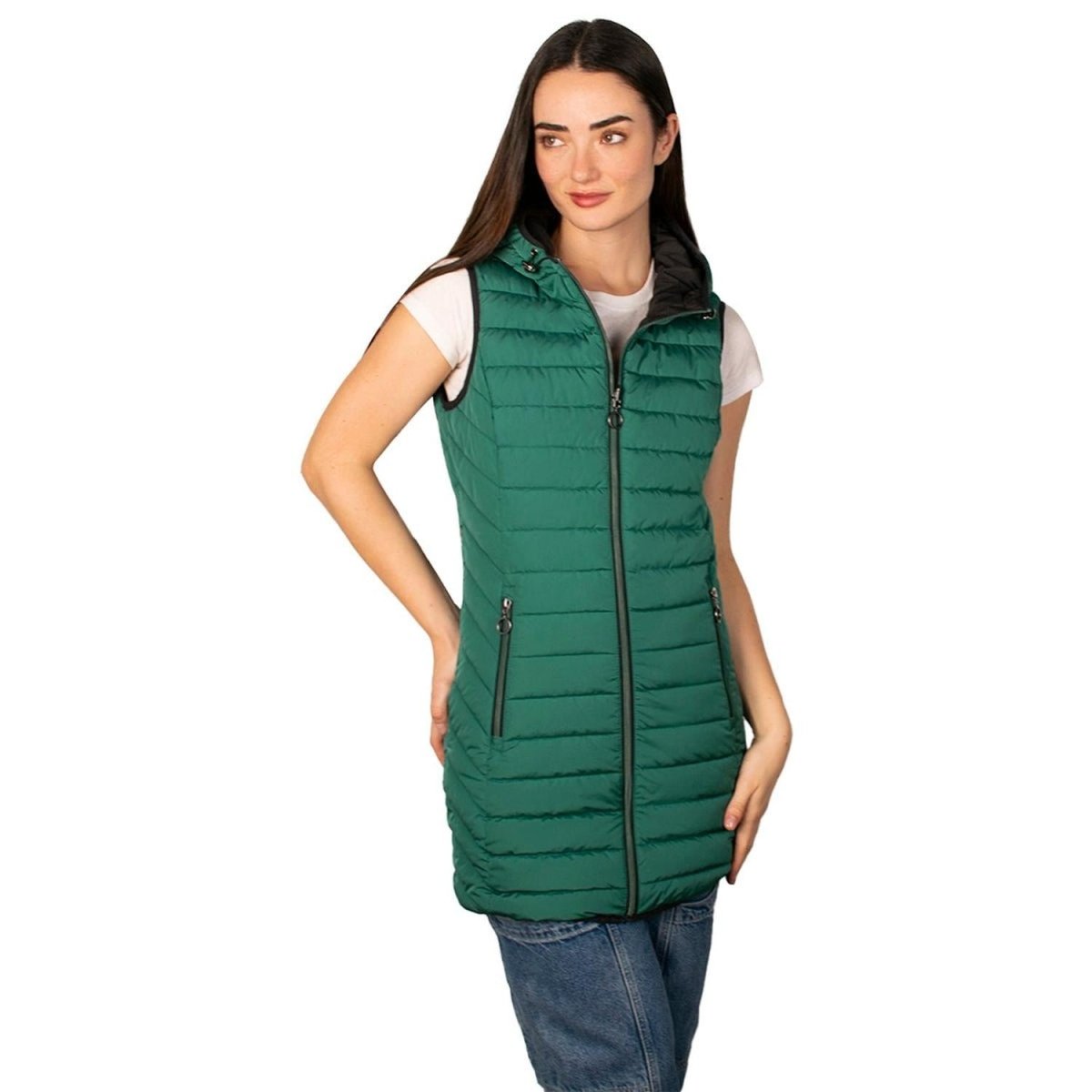 Chaleco Capitonado Doble Vista para Mujer - Greenlander