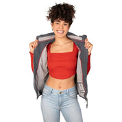 Chaleco Con Cierres En Bolsas Mujer - Greenlander