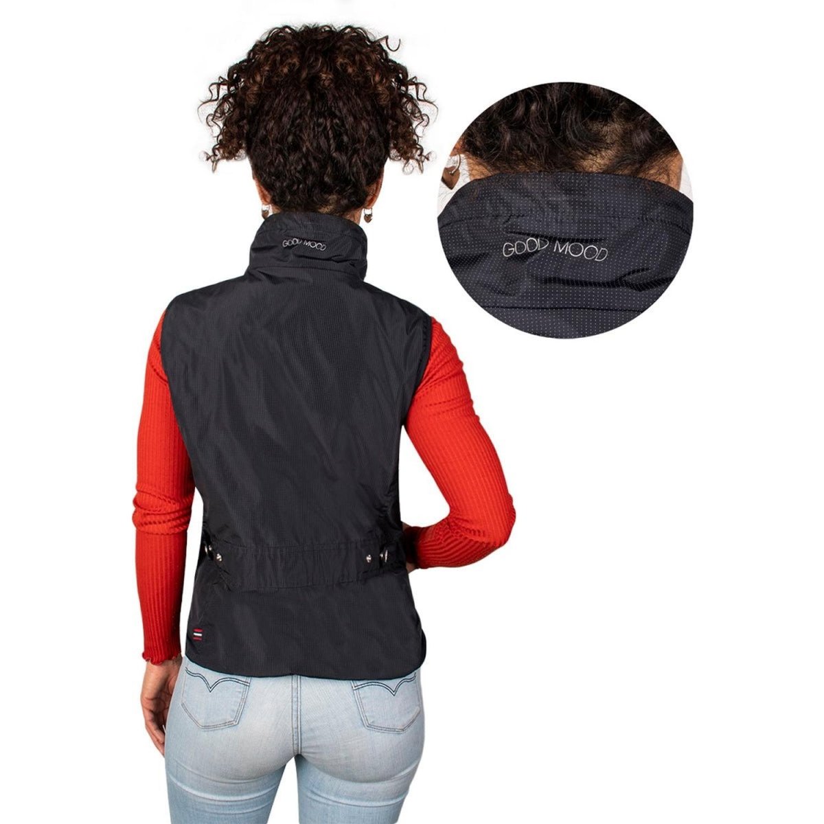 Chaleco Con Cierres En Bolsas Mujer - Greenlander