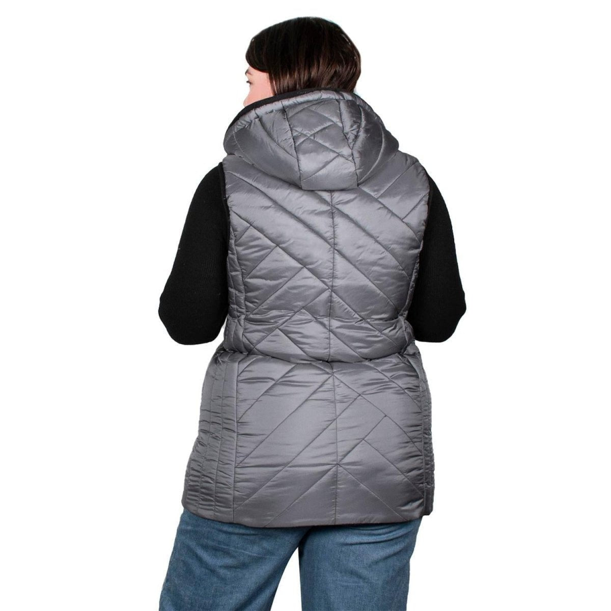 Chaleco Con Gorro Desmontable Mujer Plus Size - Greenlander