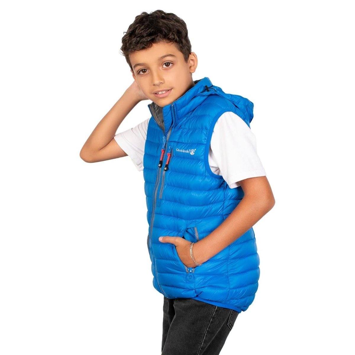 Chaleco Con Gorro Niño - Greenlander