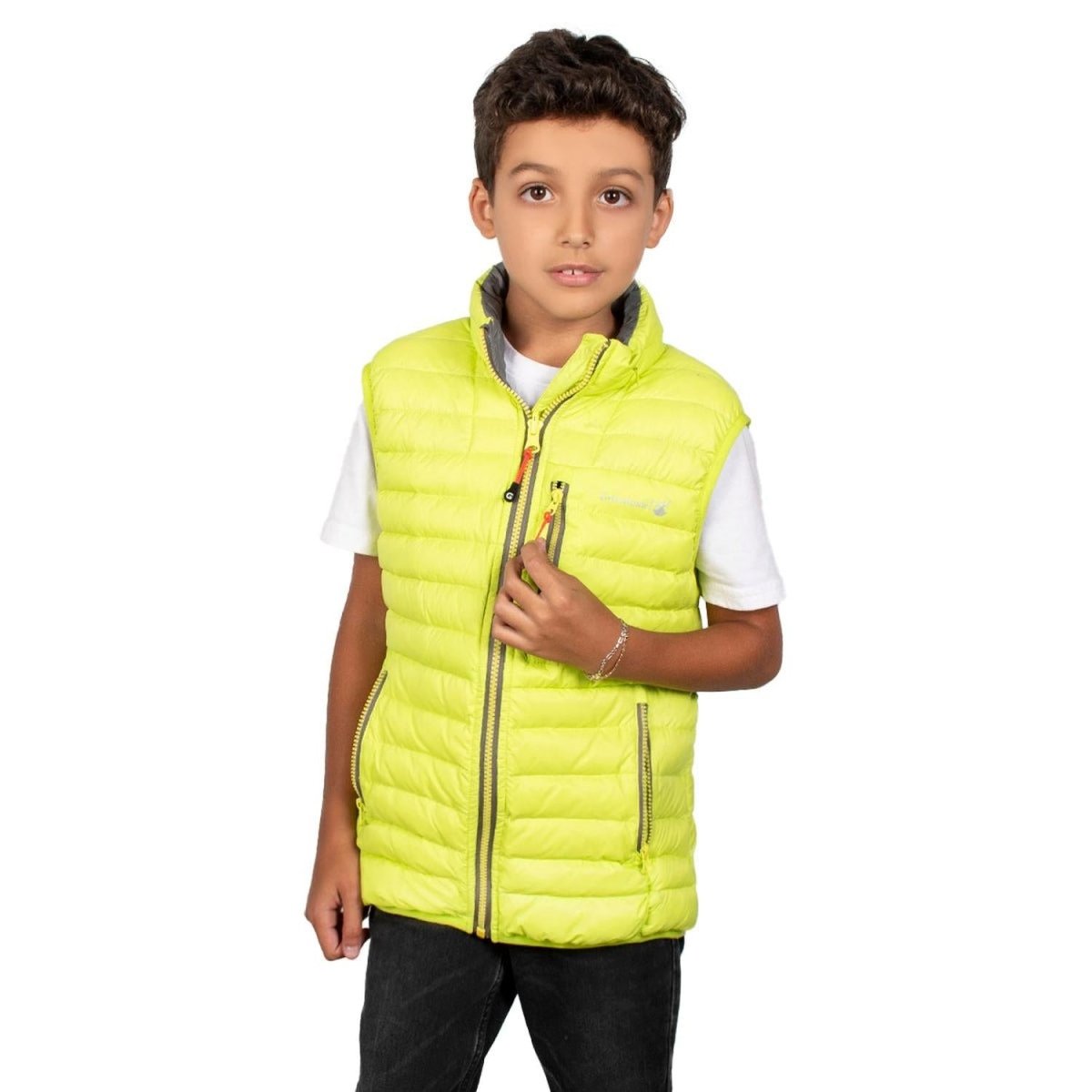 Chaleco Con Gorro Niño - Greenlander