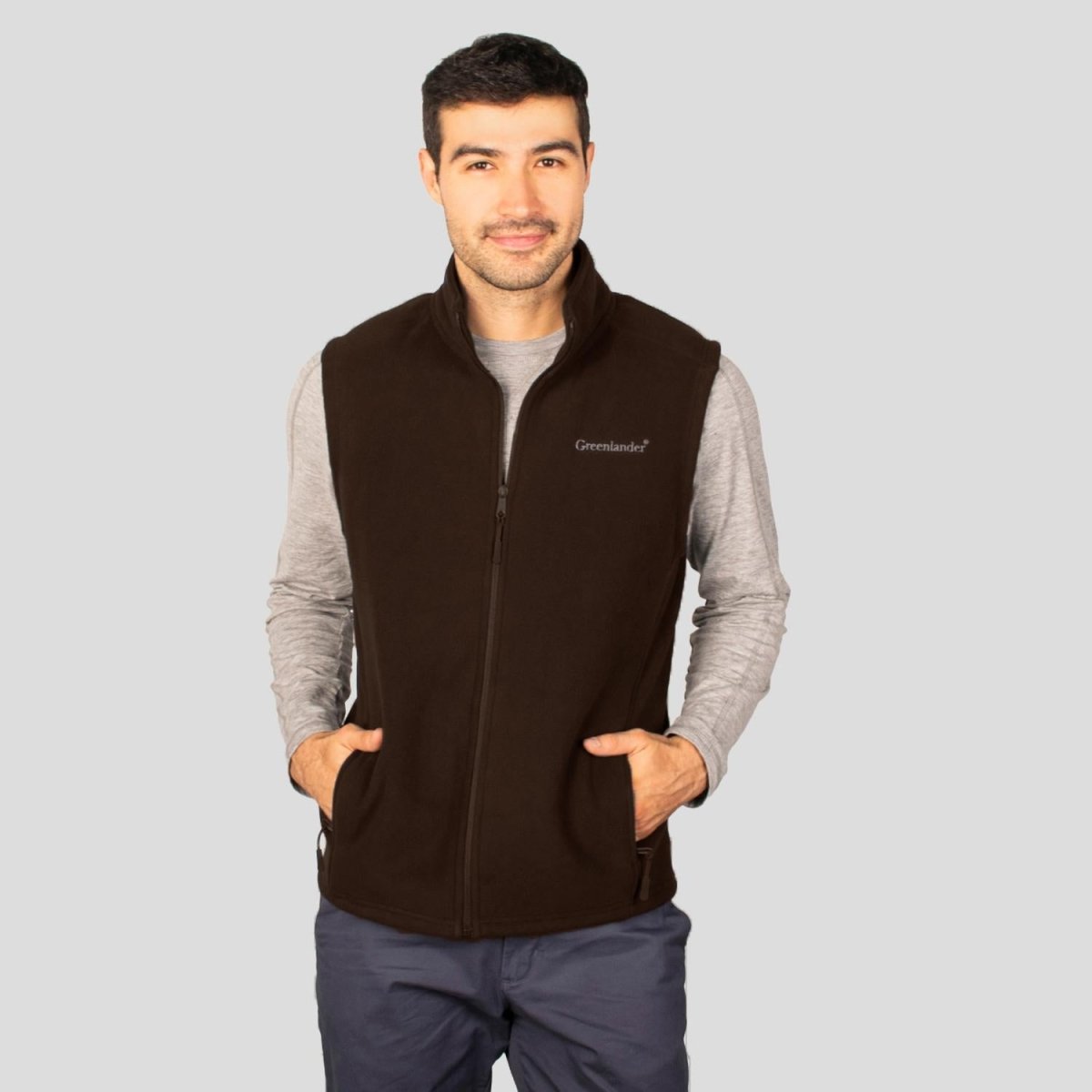 Chaleco de fleece para hombre con forro de fur Greenlander - Greenlander