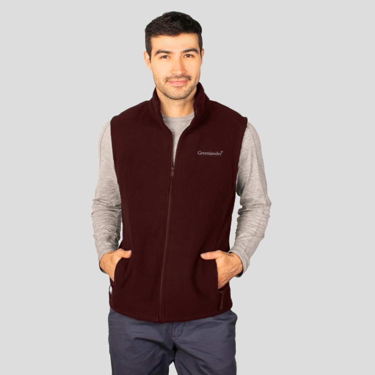 Chaleco de fleece para hombre con forro de fur Greenlander - Greenlander