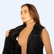Chaleco de fleece para mujer con forro de fur Greenlander - Greenlander