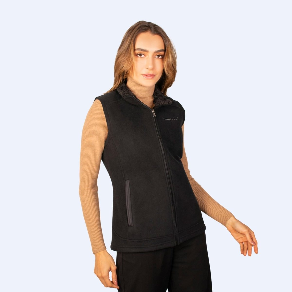 Chaleco de fleece para mujer con forro de fur Greenlander - Greenlander