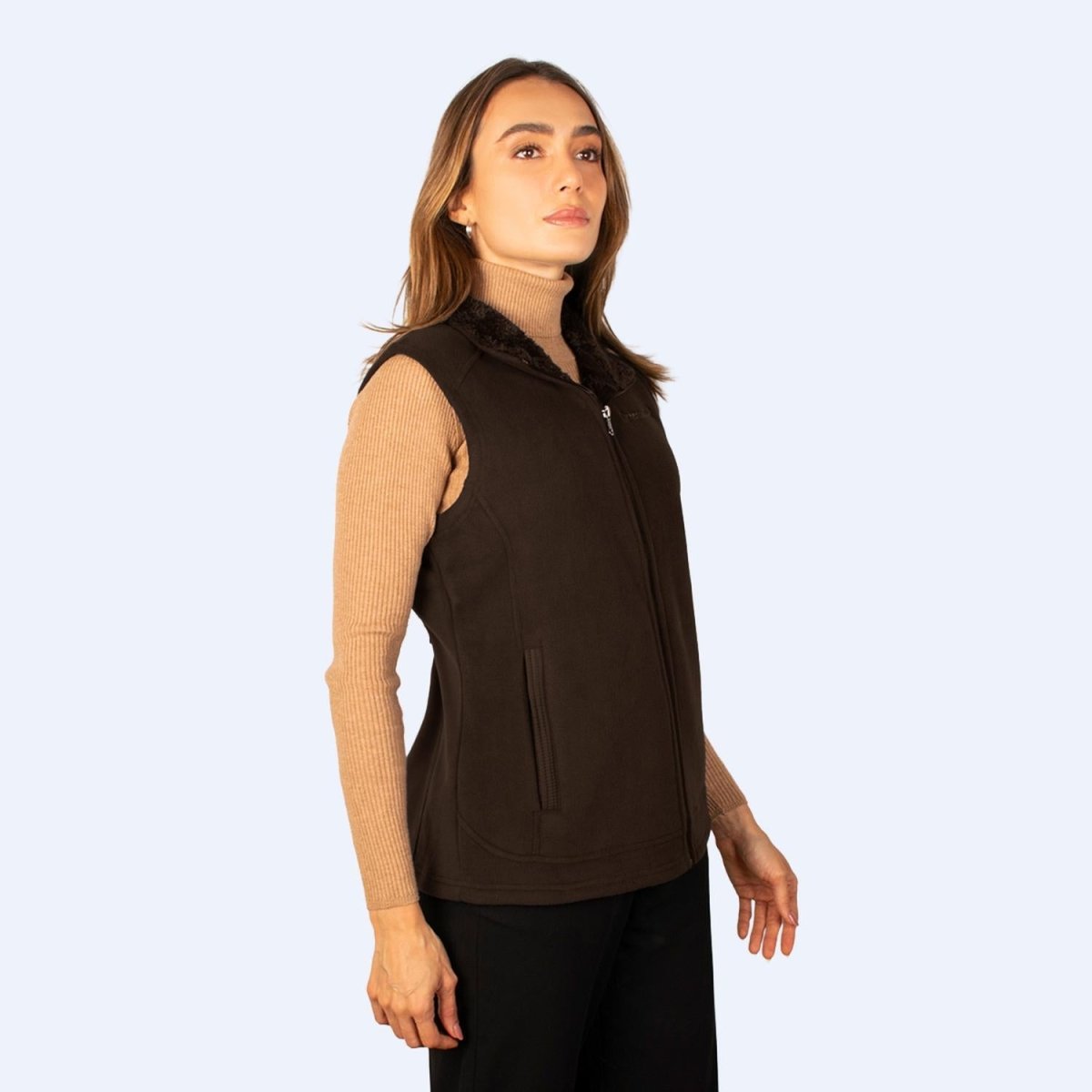 Chaleco de fleece para mujer con forro de fur Greenlander - Greenlander