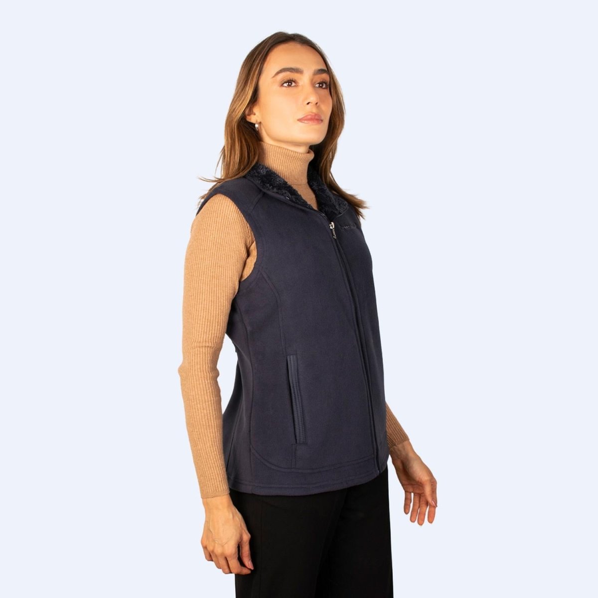 Chaleco de fleece para mujer con forro de fur Greenlander - Greenlander