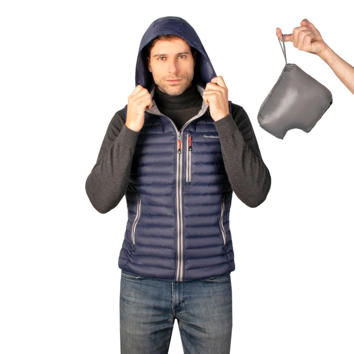 Chaleco De Pluma Hombre - Greenlander