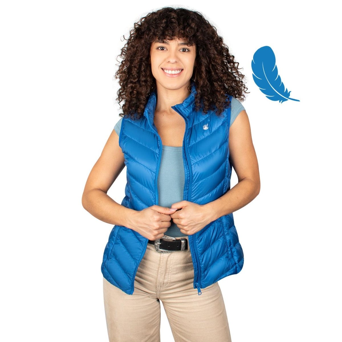 Chaleco De Pluma Ligera Lifestyle Mujer - Greenlander