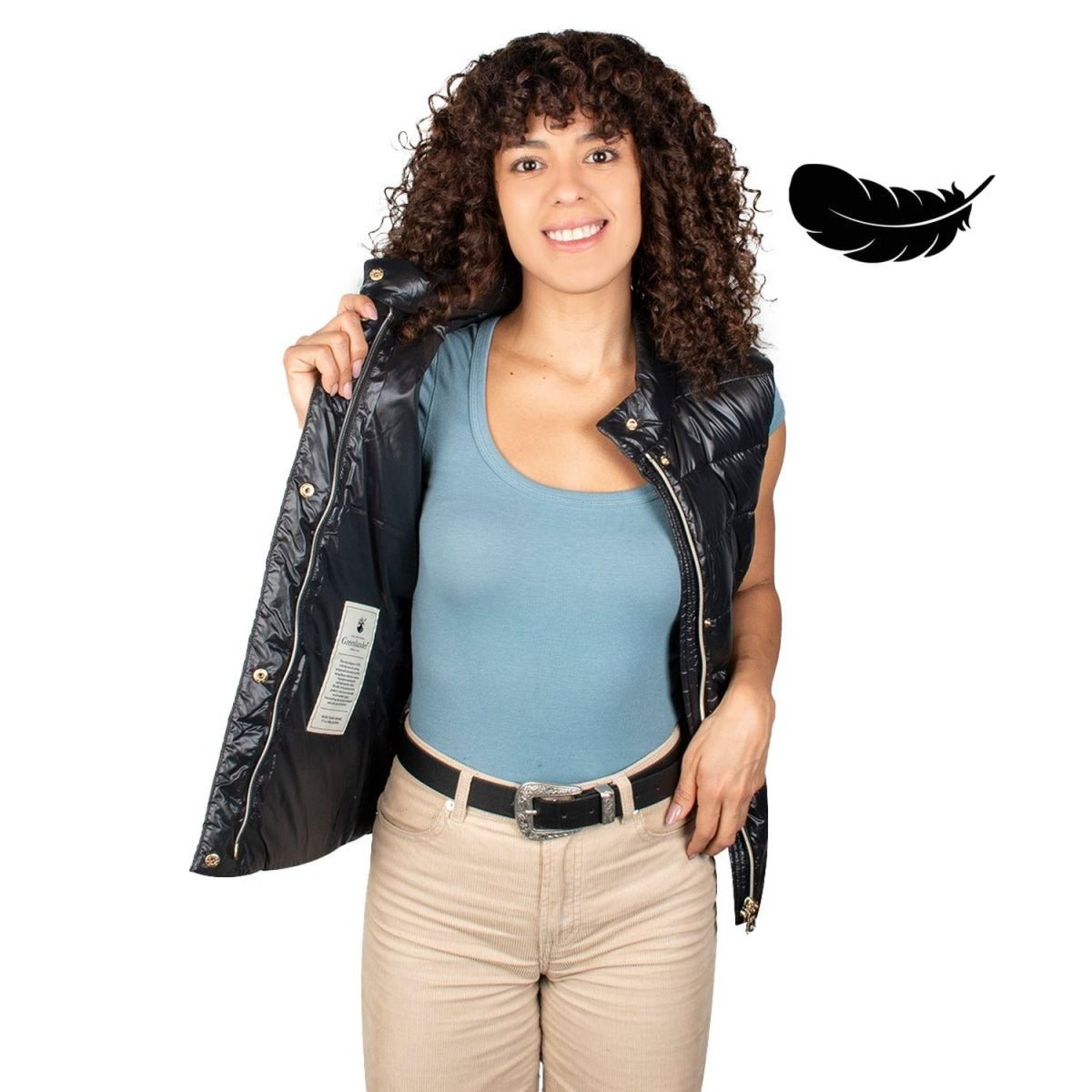 Chaleco De Pluma Ligera Lifestyle Mujer - Greenlander