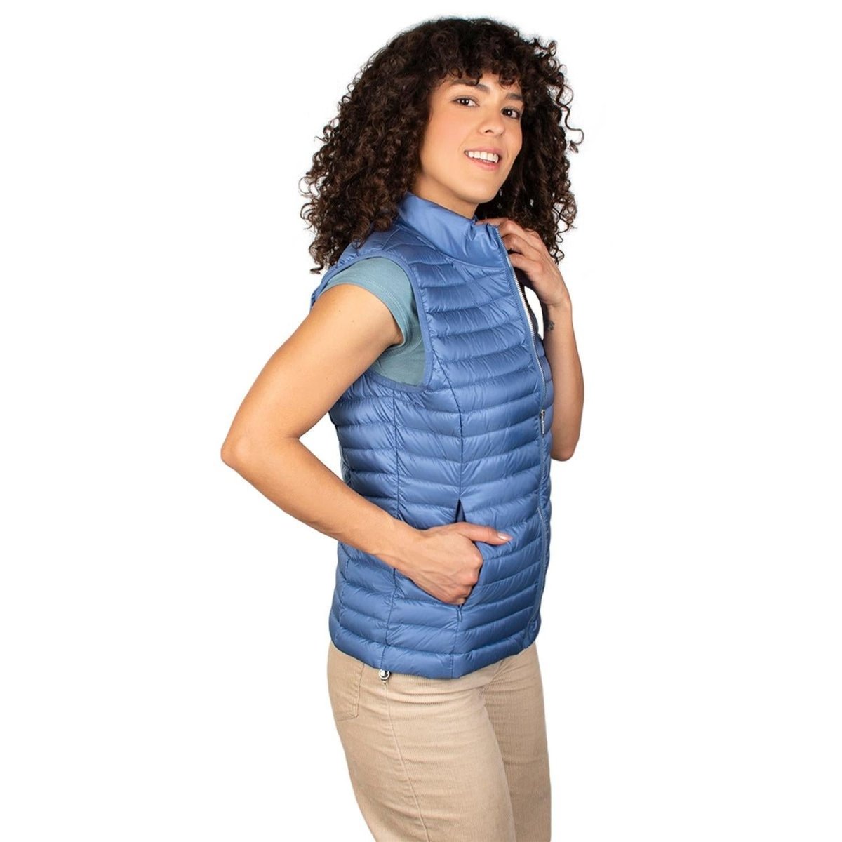 Chaleco De Pluma Ligera Lifestyle Mujer - Greenlander