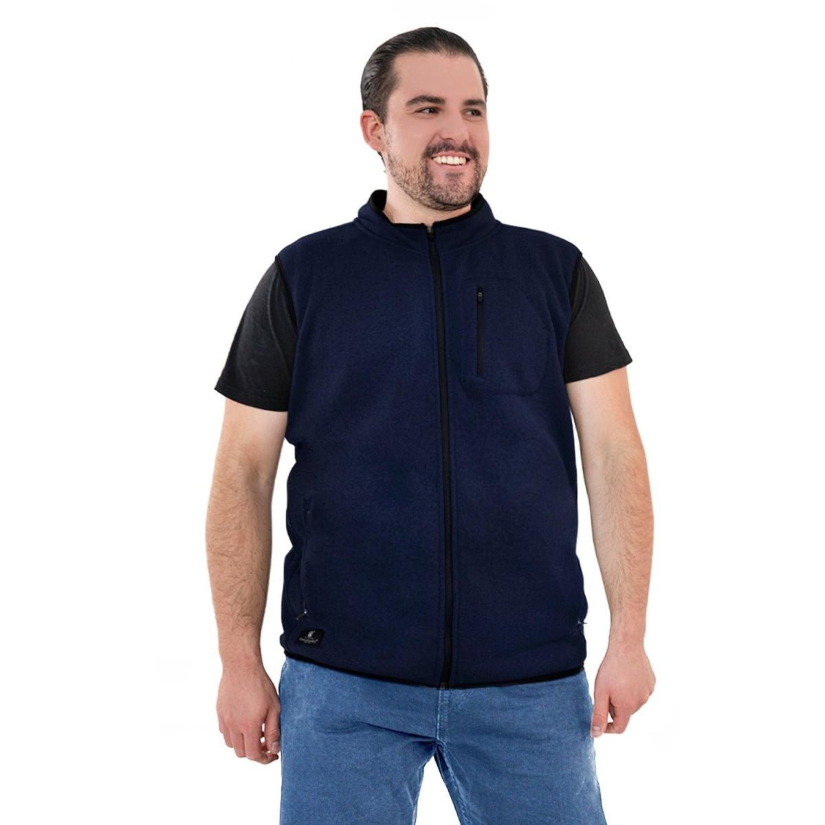 Chaleco de Punto Hombre Plus Size - Greenlander