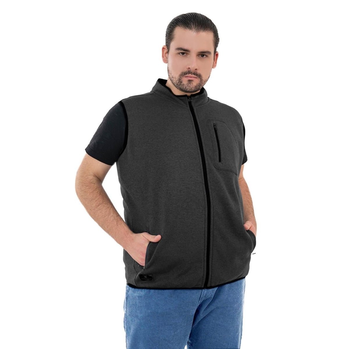 Chaleco de Punto Hombre Plus Size - Greenlander
