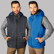 Chaleco Doble Vista con Gorro Desmontable Para Hombre Greenlander - Greenlander