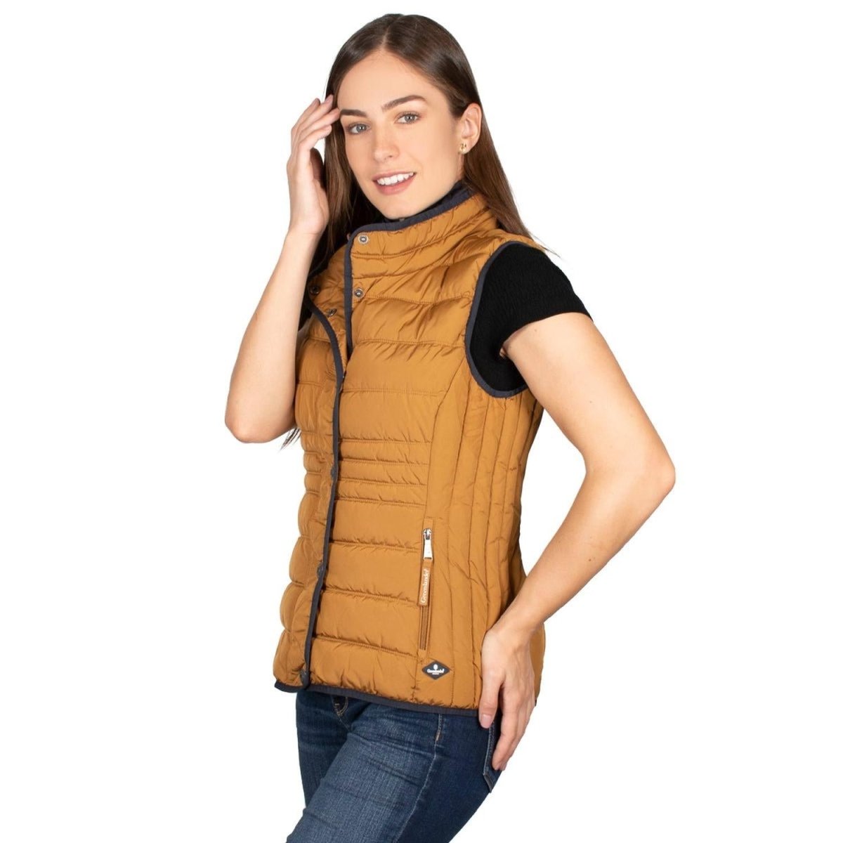 Chaleco Forro Estampado Mujer Premium - Greenlander