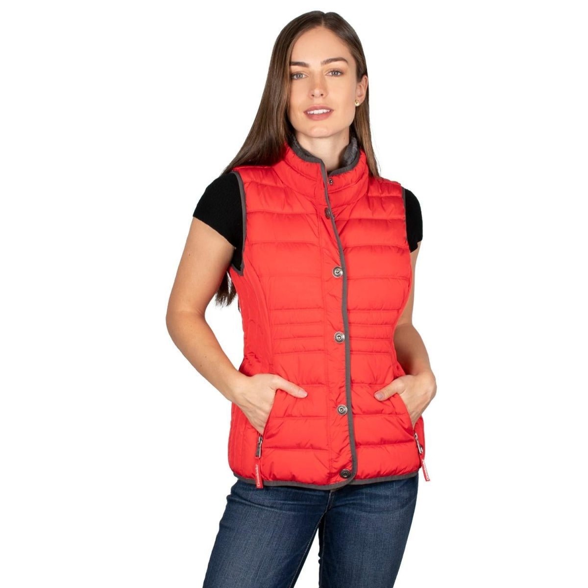 Chaleco Forro Estampado Mujer Premium - Greenlander