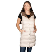 Chaleco Largo Relleno de Pluma Ligera Mujer - Greenlander