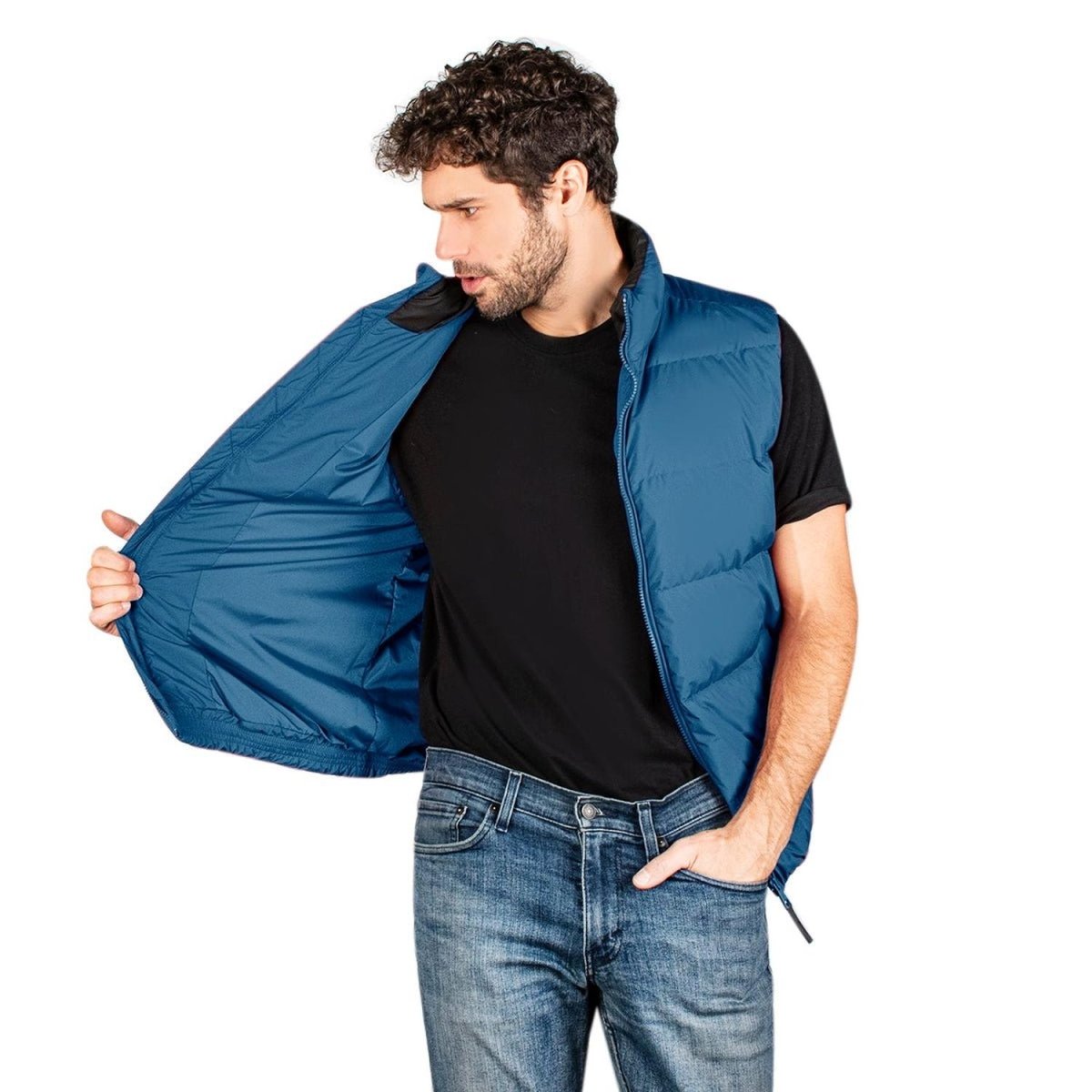 Chaleco Lifestyle Pluma Ligera Hombre - Greenlander