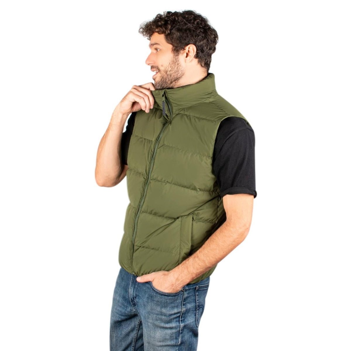 Chaleco Lifestyle Pluma Ligera Hombre - Greenlander