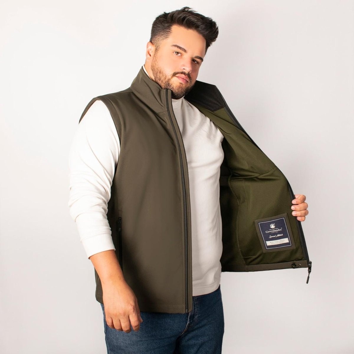 Chaleco Ligero Hombre Talla Extra Greenlander - Greenlander