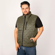Chaleco Packabe Capitonado Ligero Plus Size Greenlander Hombre - Greenlander