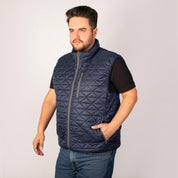 Chaleco Packabe Capitonado Ligero Plus Size Greenlander Hombre - Greenlander