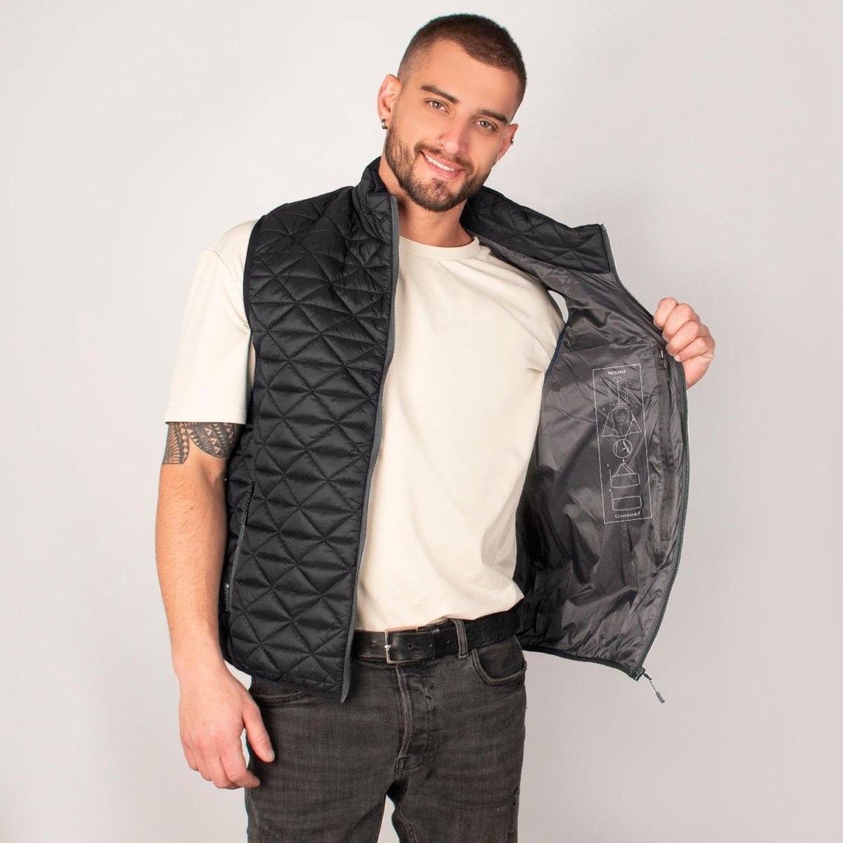 Chaleco Packable Capitonado Ligero Greenlander Hombre - Greenlander