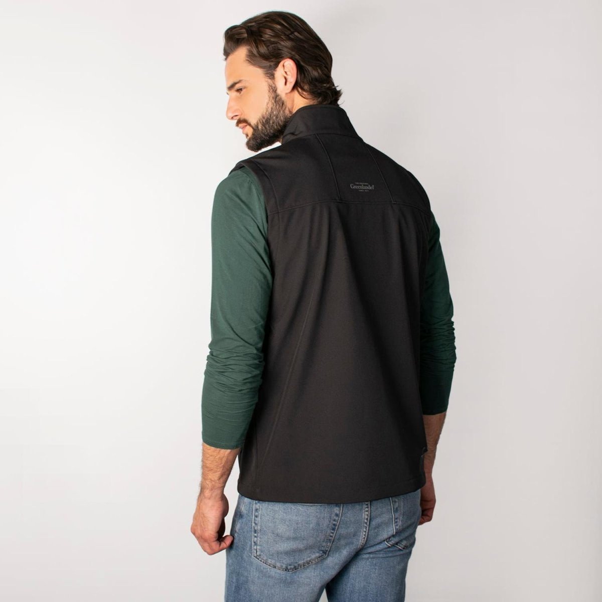 Chaleco Para Hombre Ligero Softshell Cuello Alto Greenlander - Greenlander