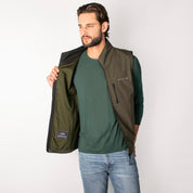 Chaleco Para Hombre Ligero Softshell Cuello Alto Greenlander - Greenlander