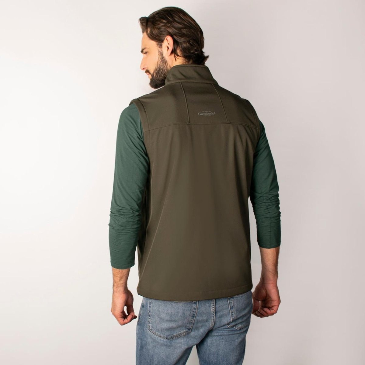 Chaleco Para Hombre Ligero Softshell Cuello Alto Greenlander - Greenlander