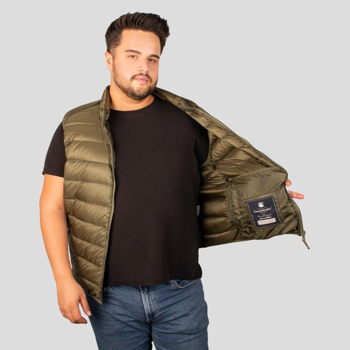 Chaleco Para Hombre Packable Capitonado - Greenlander