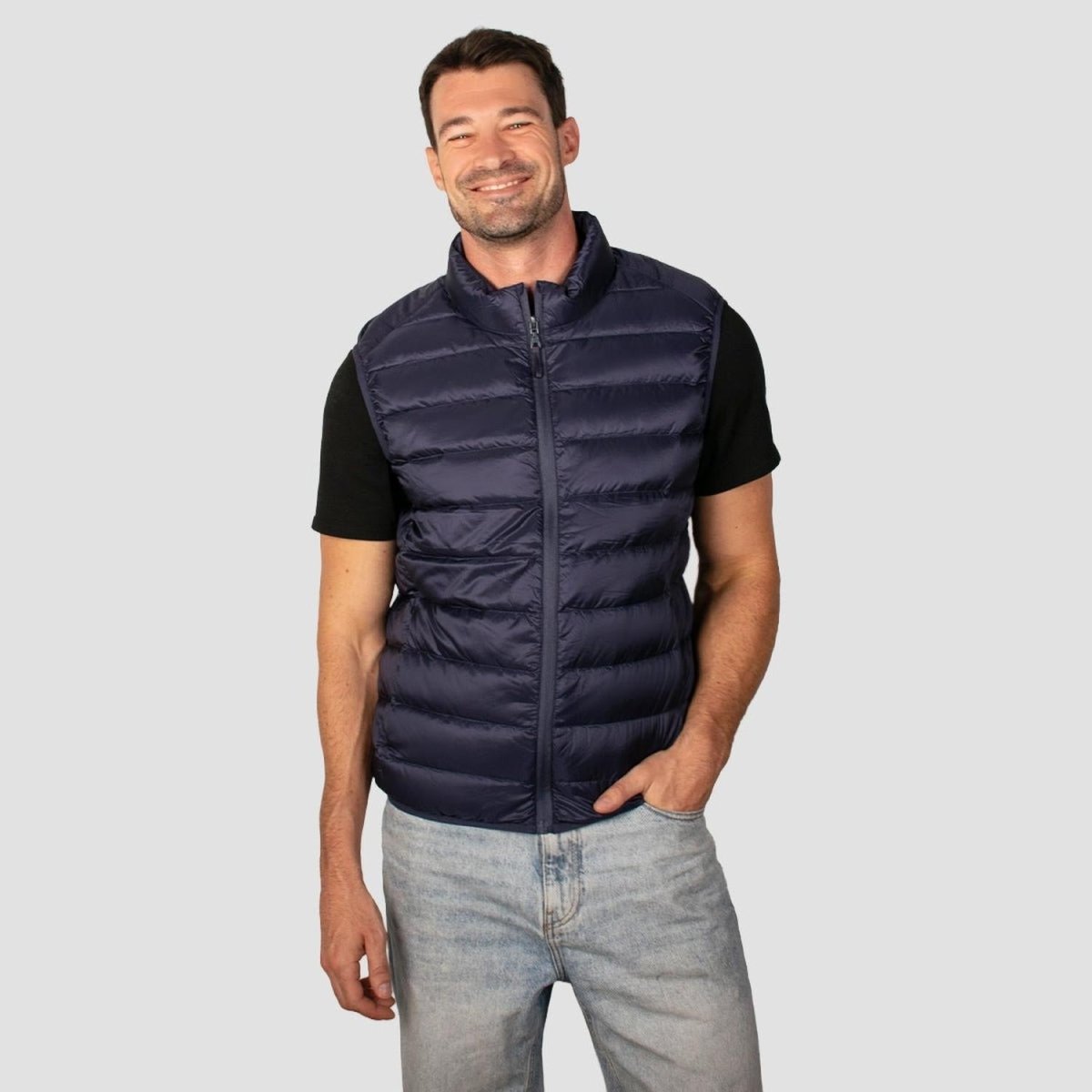 Chaleco Para Hombre Packable Capitonado Greenlander - Greenlander