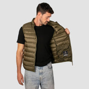 Chaleco Para Hombre Packable Capitonado Greenlander - Greenlander