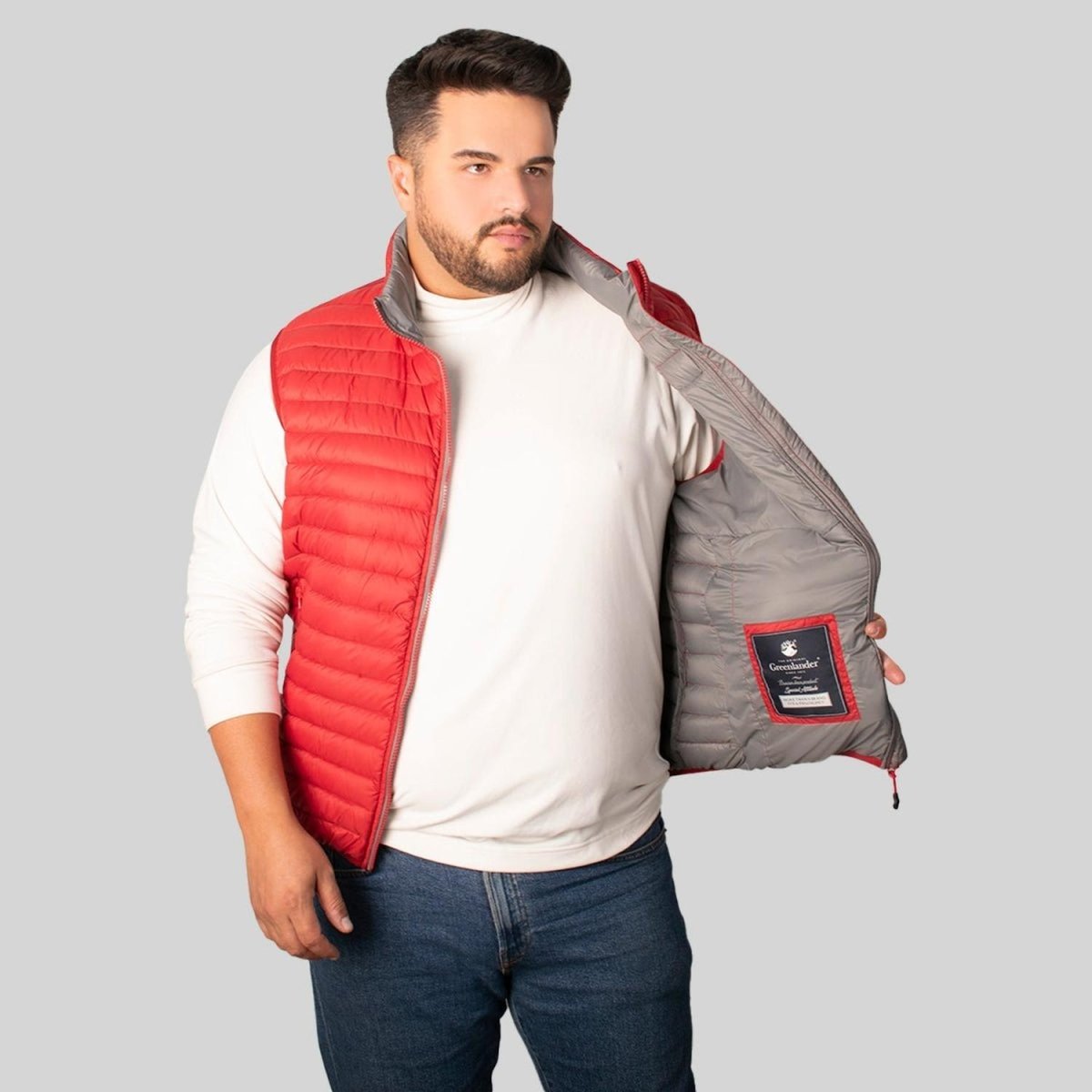 Chaleco Para Hombre Tallas Extras Greenlander - Greenlander