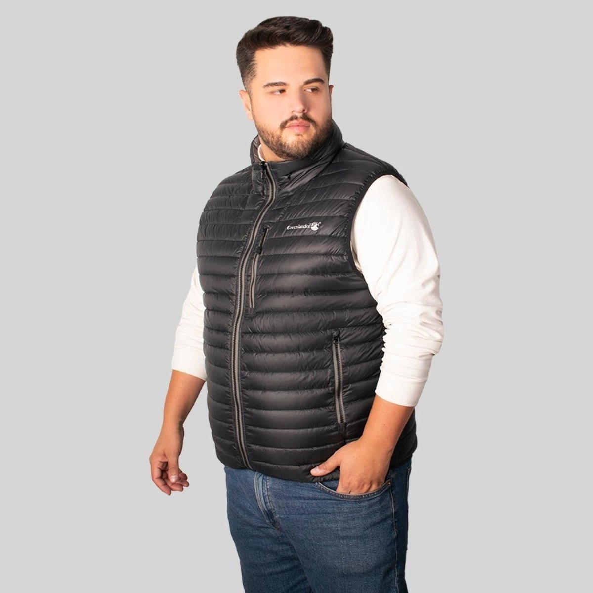 Chaleco Para Hombre Tallas Extras Greenlander - Greenlander