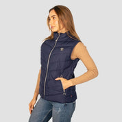 Chaleco Para Mujer Acolchonado Cuello Alto Con Cierre - Greenlander