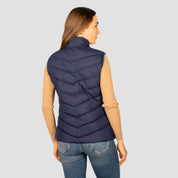 Chaleco Para Mujer Acolchonado Cuello Alto Con Cierre - Greenlander