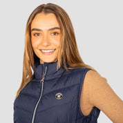 Chaleco Para Mujer Acolchonado Cuello Alto Con Cierre - Greenlander