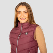 Chaleco Para Mujer Acolchonado Cuello Alto Con Cierre - Greenlander